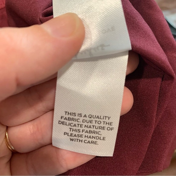 Lulus Forever Be Burgundy Floral Ruffle One-Shoulder Maxi Dress Size M Romantic - Picture 12 of 15